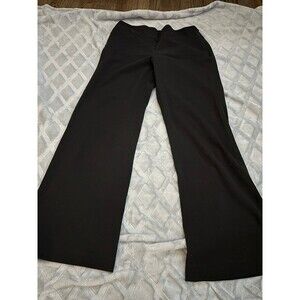 MetroStyle Black Dress Pants - Side Zipper Enclosure - Size 10